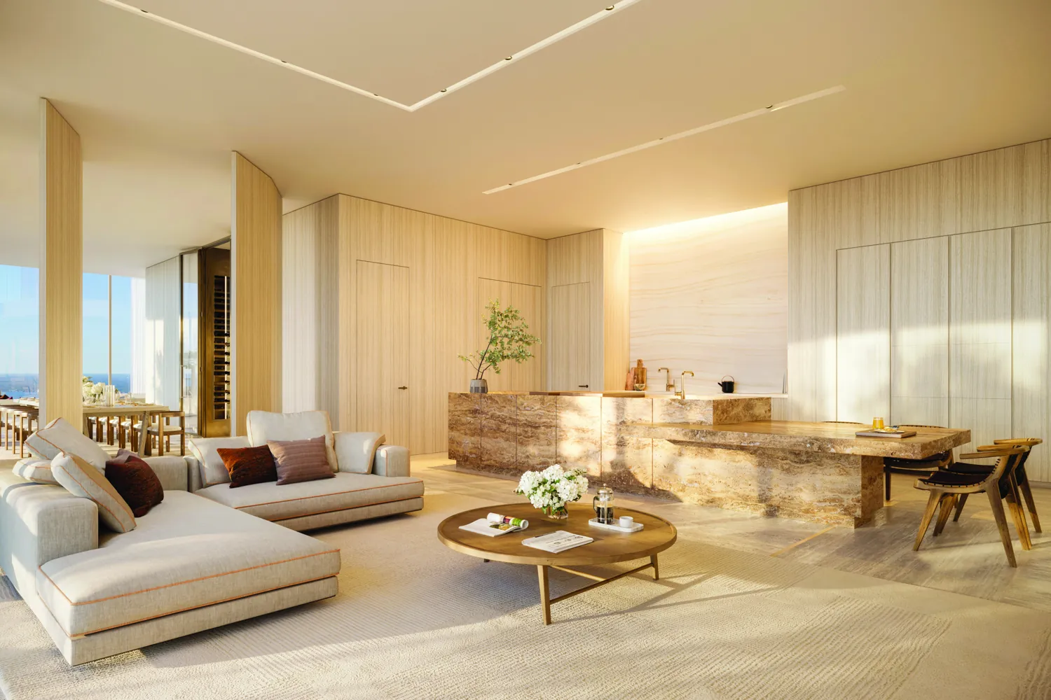 Penthouse kitchen by Vaselli