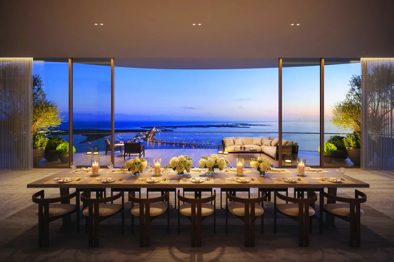 Penthouse formal dining