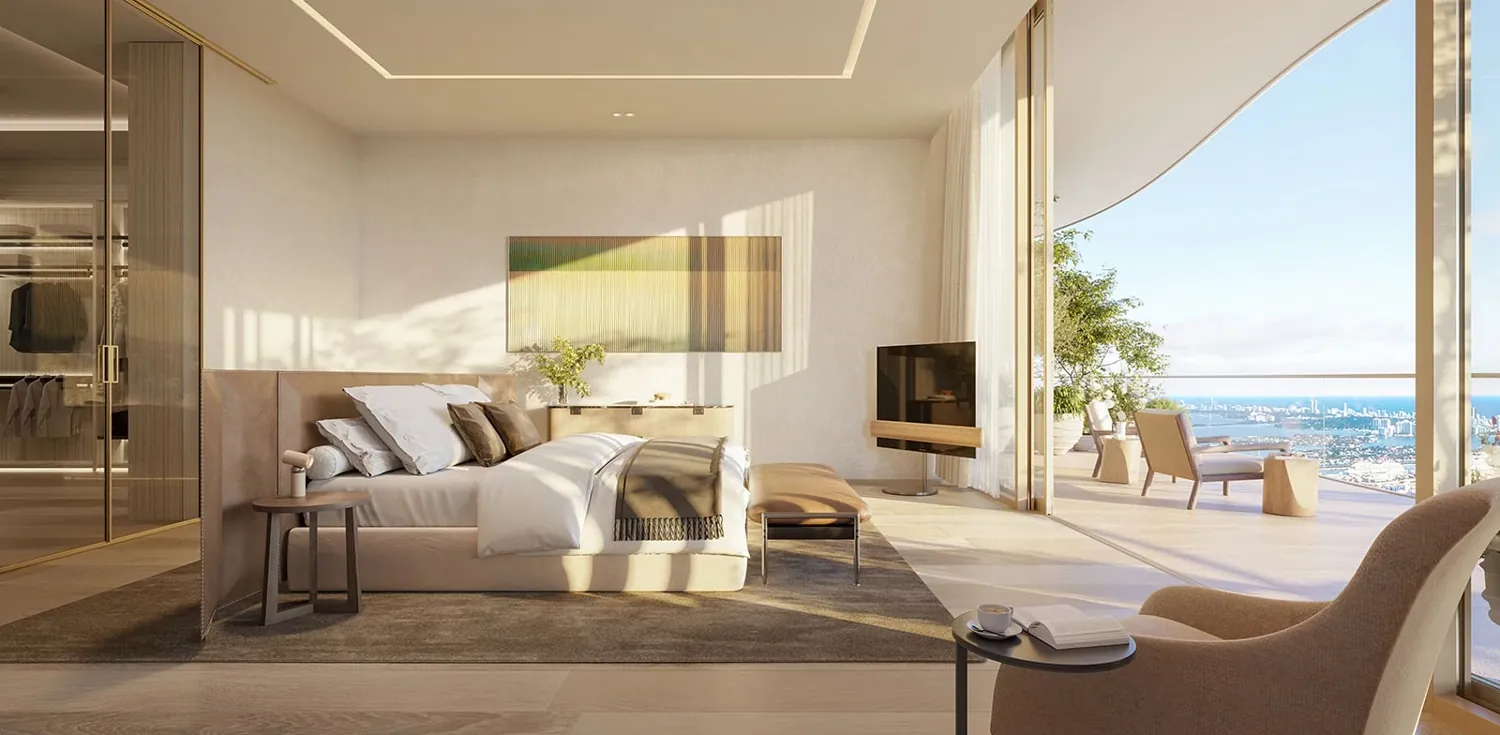 Penthouse primary suite