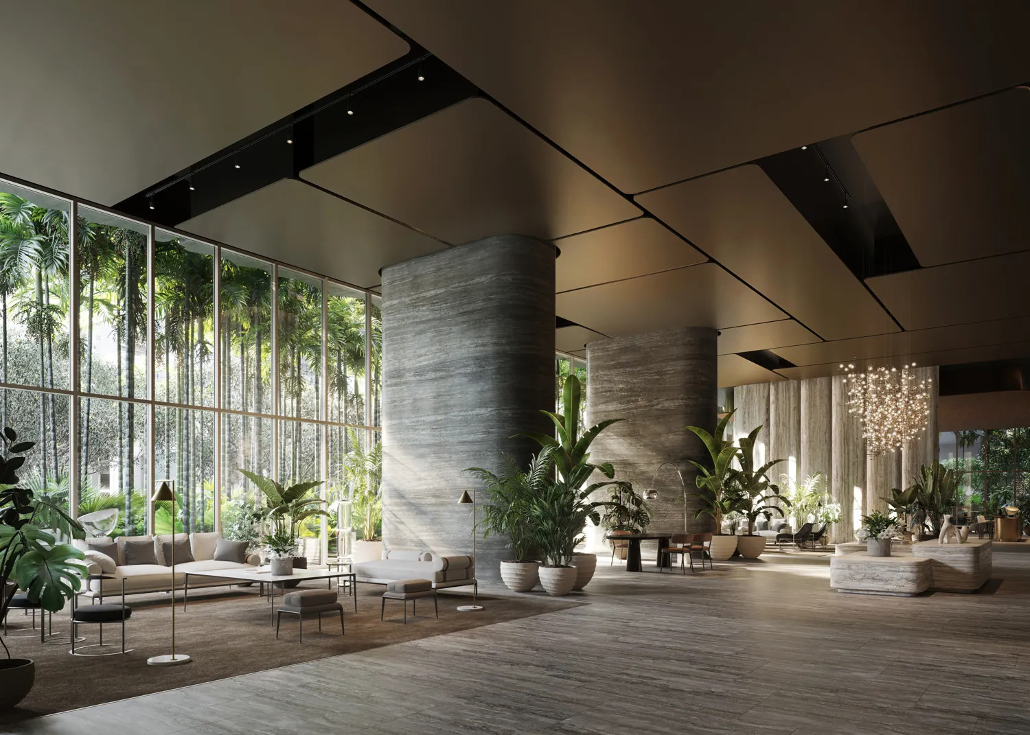 Lobby and arrival